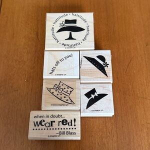 Stampin' Up! Stylish Hat Stamps Set 6